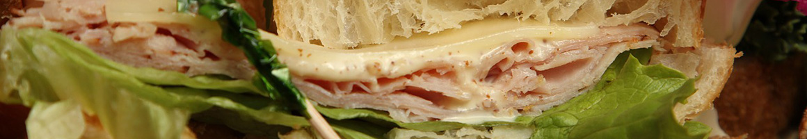 Eating Sandwich at Fitch's Kitchen restaurant in Redondo Beach, CA.